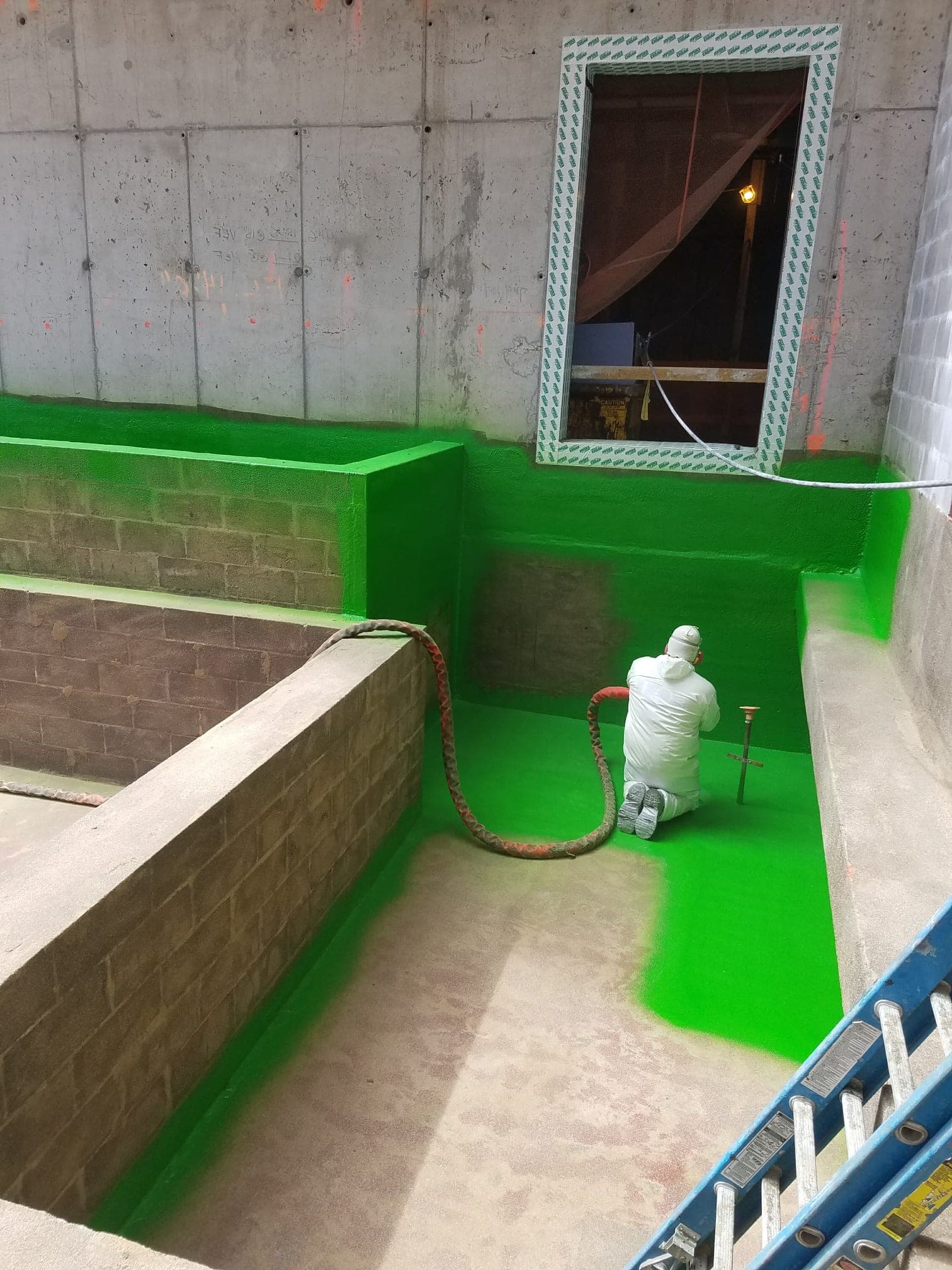 Waterproofing work for NYC building exteriors