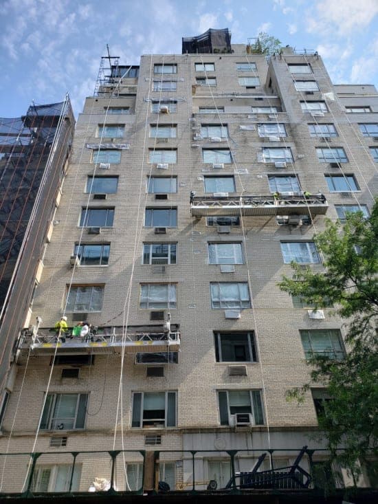 Facade restoration and masonry repair in New York City
