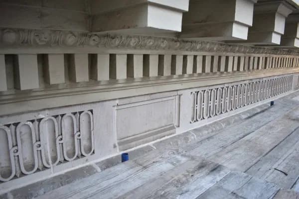 Tribute Restoration work in progress